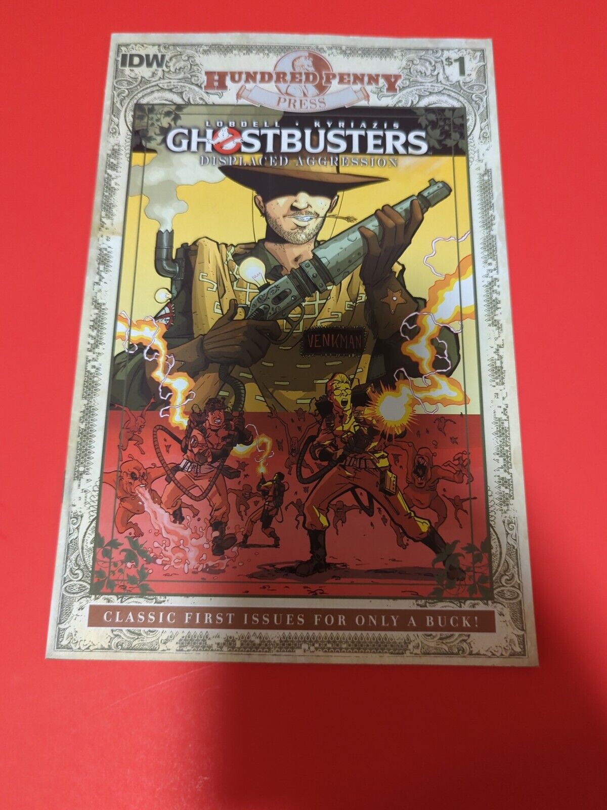 Hundred Penny Press Ghostbusters Displaced Aggression ( Rare) HTF (B1)