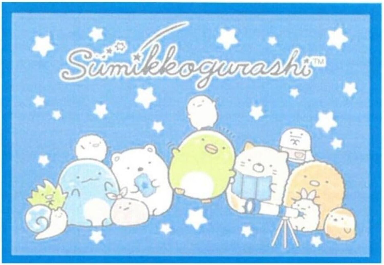San-X Sumikko Gurashi Blanket Travelling Rug ( Starry Sky ) 70×100cm New Japan