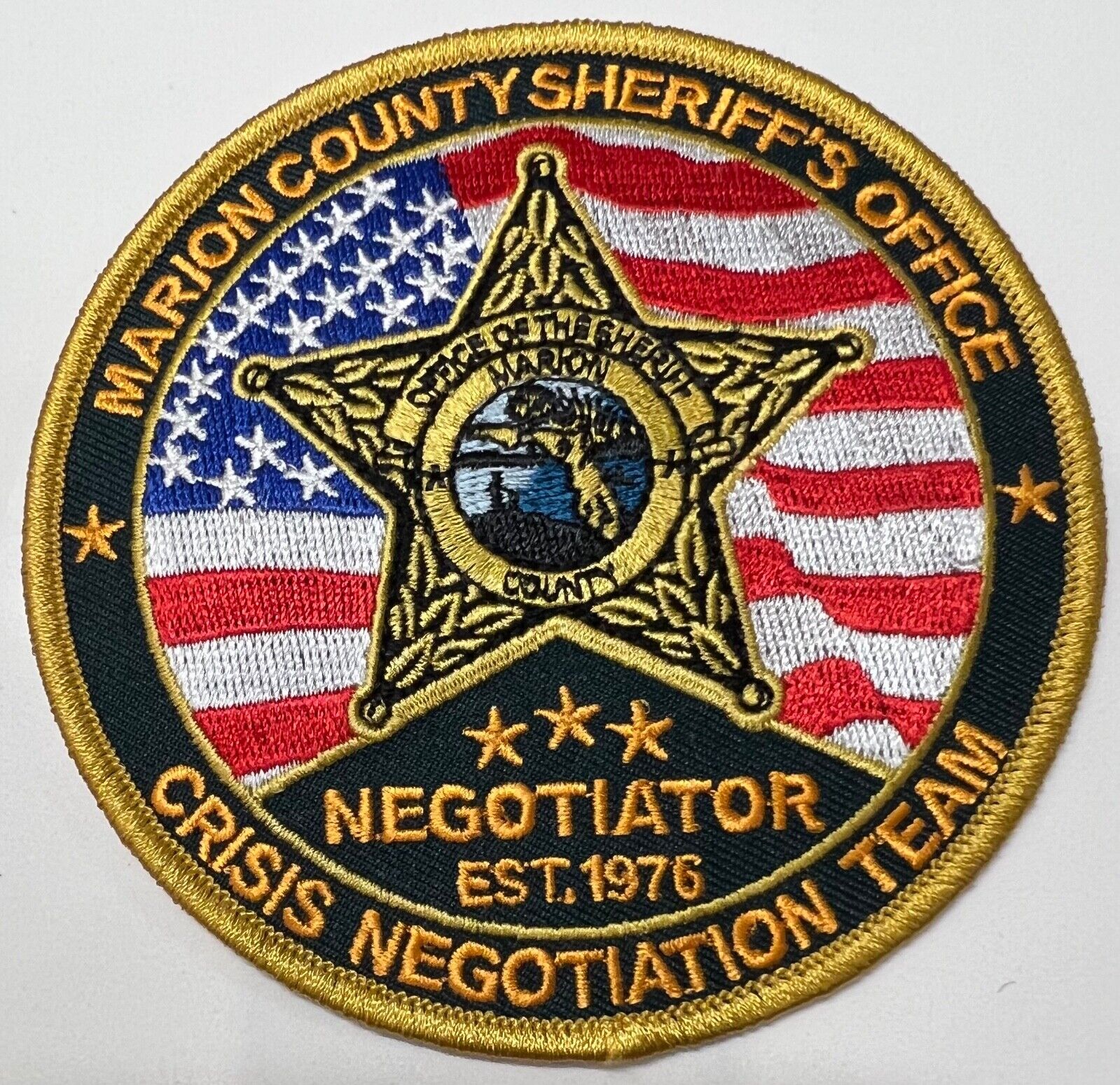 Colorful Negotiator Marion County Sheriff State Florida FL