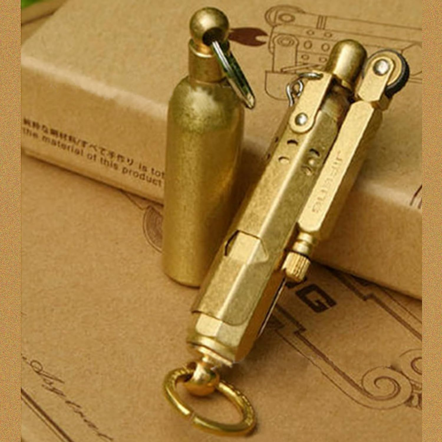 Handmade Trench Lighter WWI WWII Windproof Vintage Kerosene Pipe Lighter
