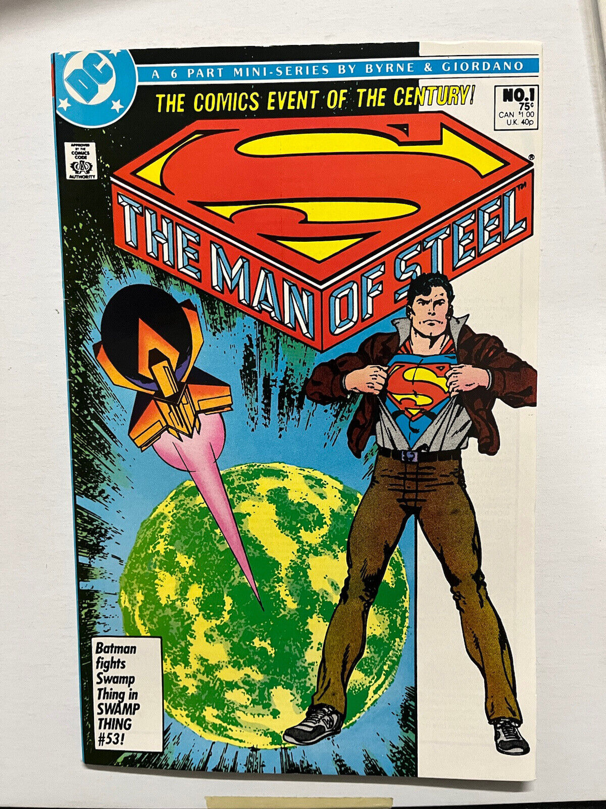 Superman. The Man Of Steel # 1 Mini Series 1986