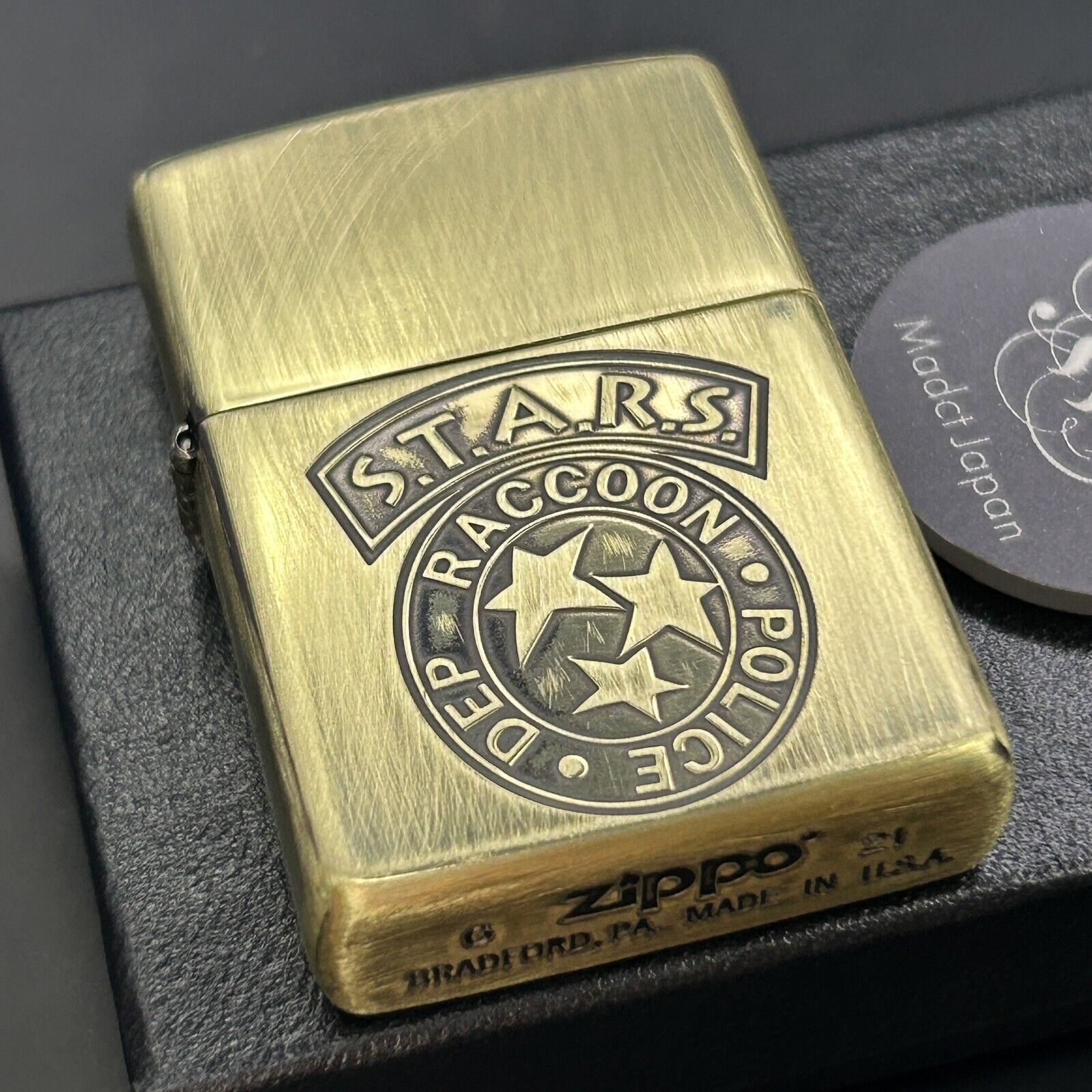 Zippo Resident Evil BIOHAZARD 20th Anniversary Limited S.T.A.R.S. Japan New