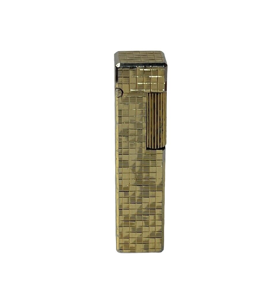 Vintage WIN Pocket Lighter Gold Tone Made In Japan NO FLUID UNTESTED