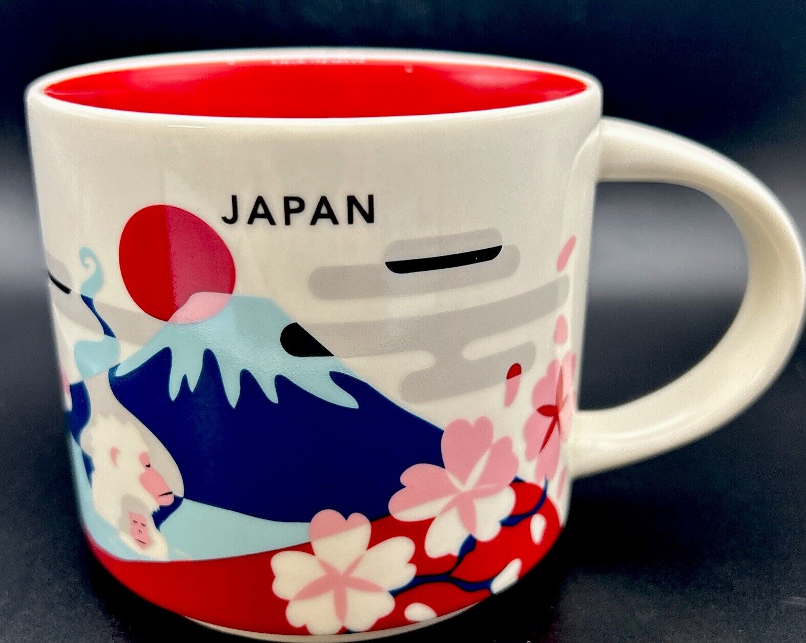 Starbucks Japan 2018 Coffee Mug Tea Cup 14 oz You Are Here Collection Stoneware