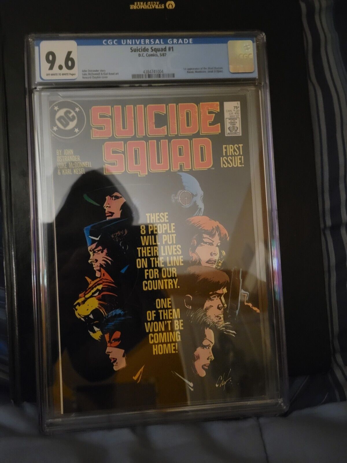 SUICIDE SQUAD #1, DC Comics 1987, CGC 9.6 