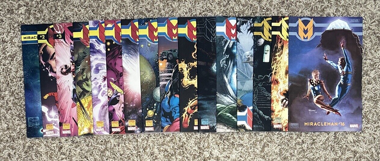 Miracleman #1-16 * complete 2016 Marvel series * 1 16 lot * Alan Moore