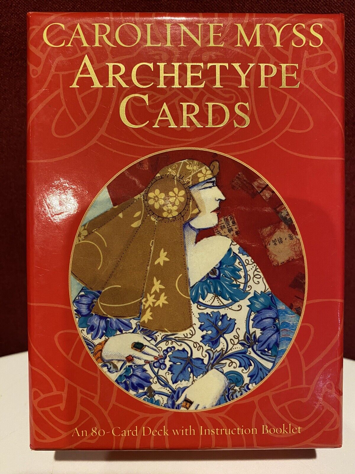 ORIGINAL 2003 ARCHETYPE ORACLE TAROT 80 CARD DECK + BOOKLET CAROLINE MYSS EXC