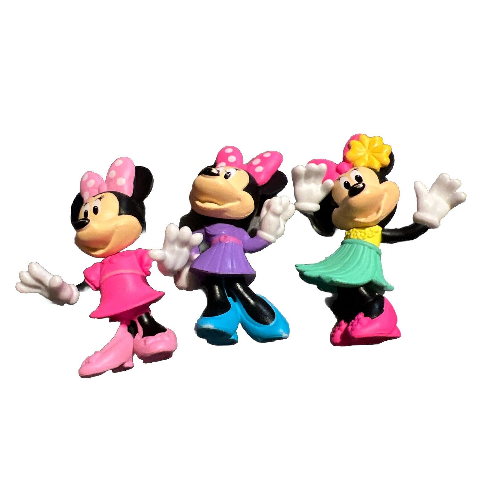 Lot Of 3 Disney Minnie Mouse Figures
