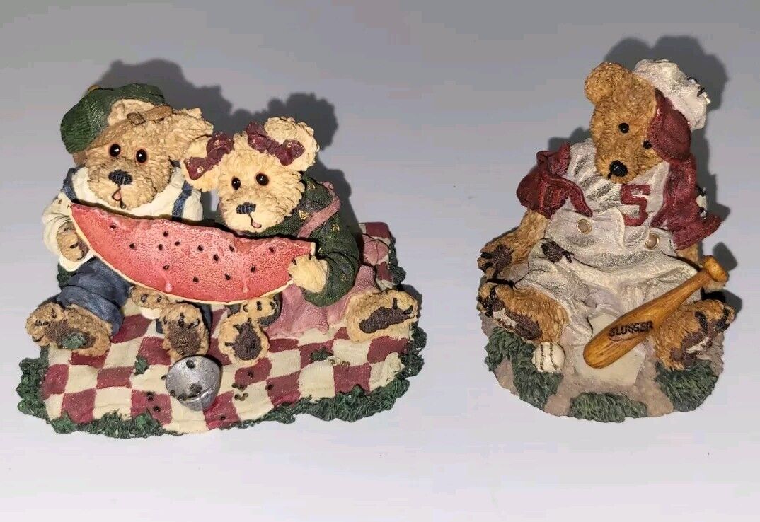Boyds Bears & Friends  Bearstone Collection STYLE #227749 & #2225