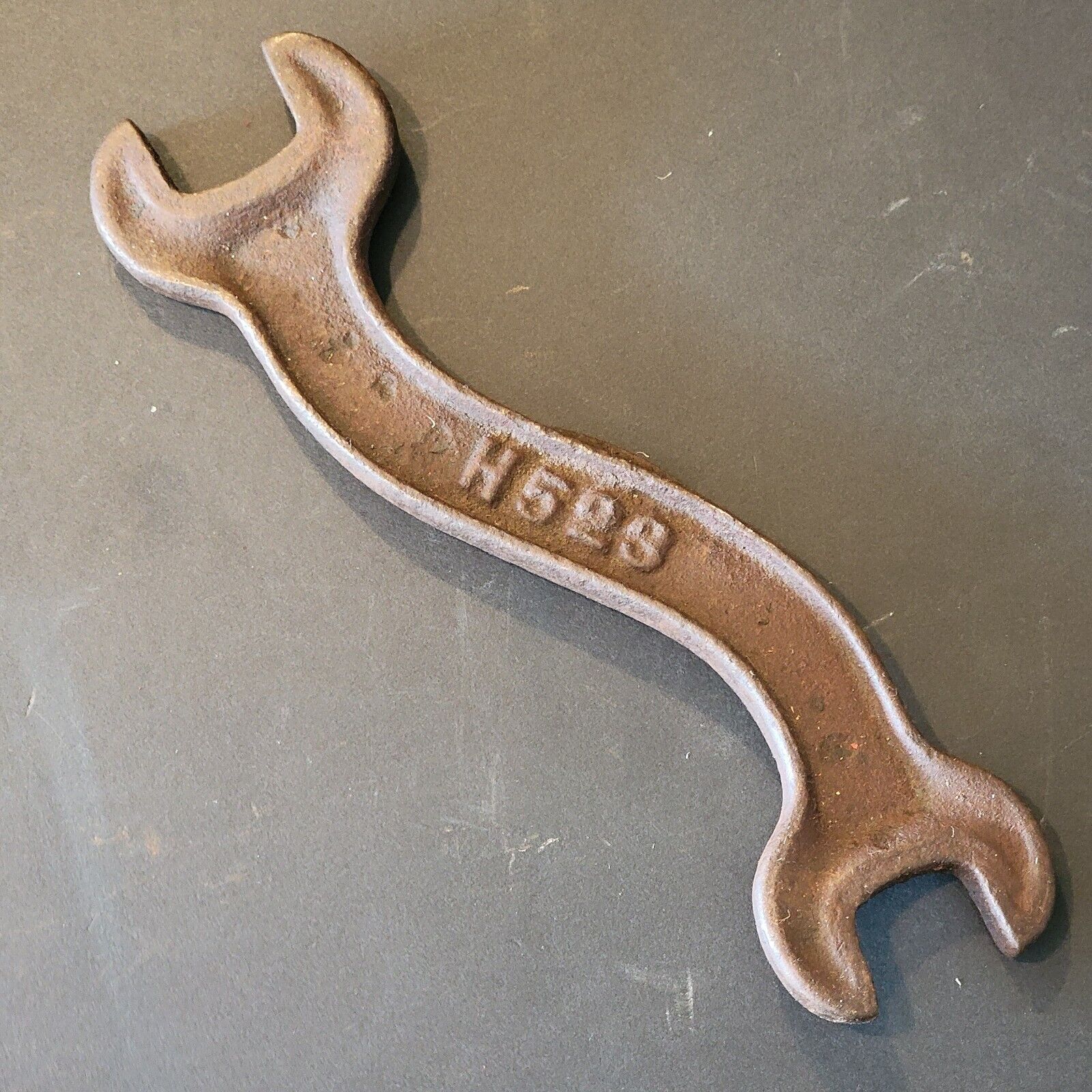 Vintage Old H523 Farm Tractor Implement Wrench Approx 8.25