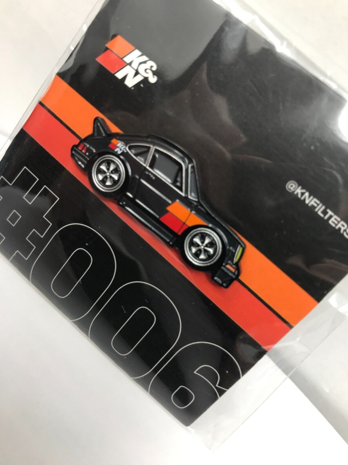 LEEN CUSTOMS PIN KN FILTERS #006 PORSCHE LIMITED EDITION OF 250
