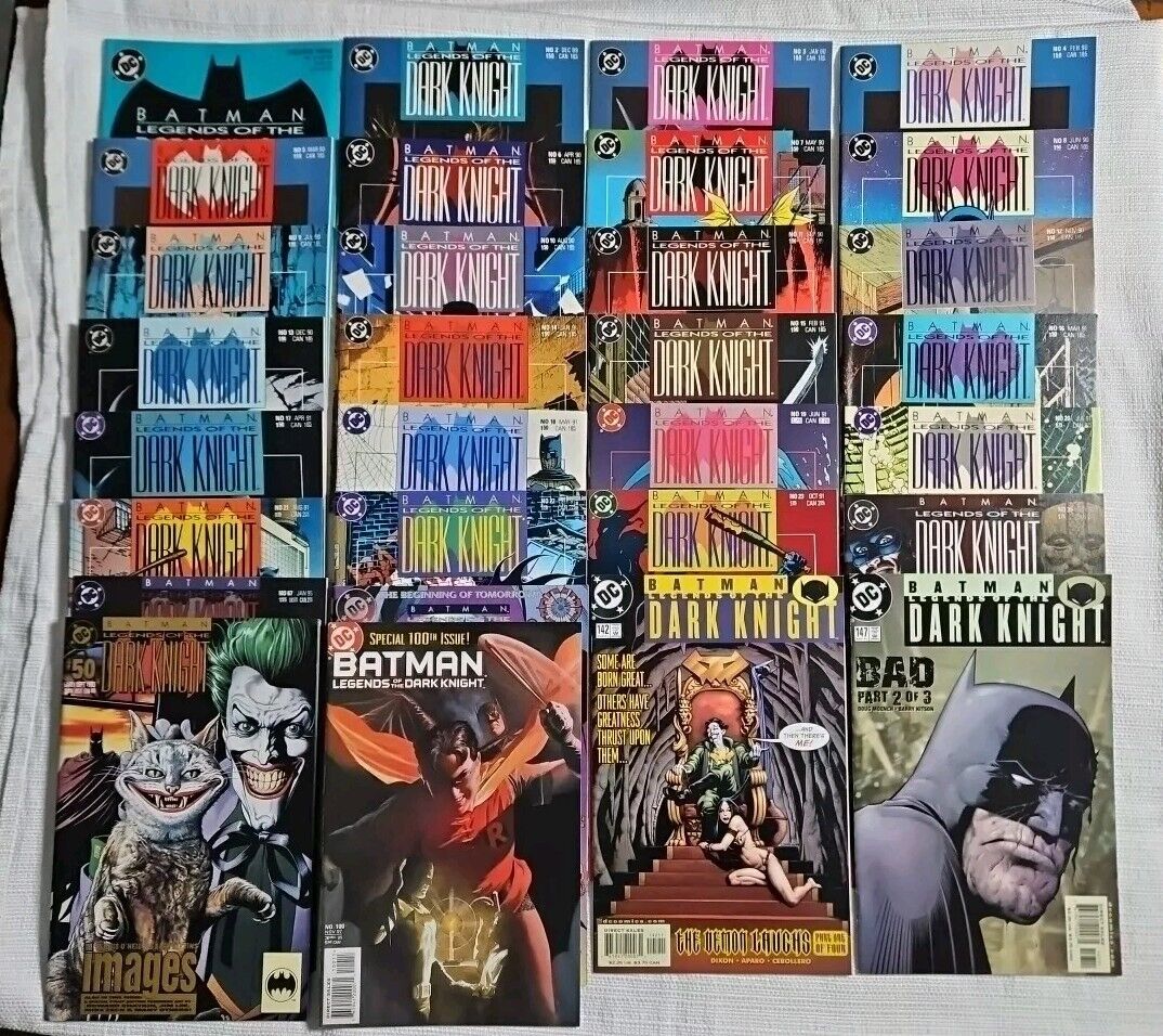 Batman Legends Of The Dark Knight DC Comics Lot Of 30