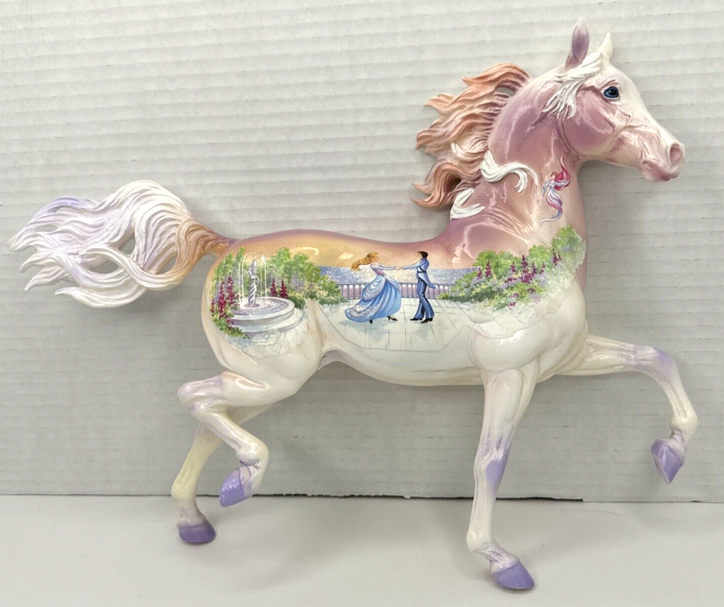 Breyer Traditional Romance Huckleberry Bey No Stand Fantasy Horse 2004 VGUC