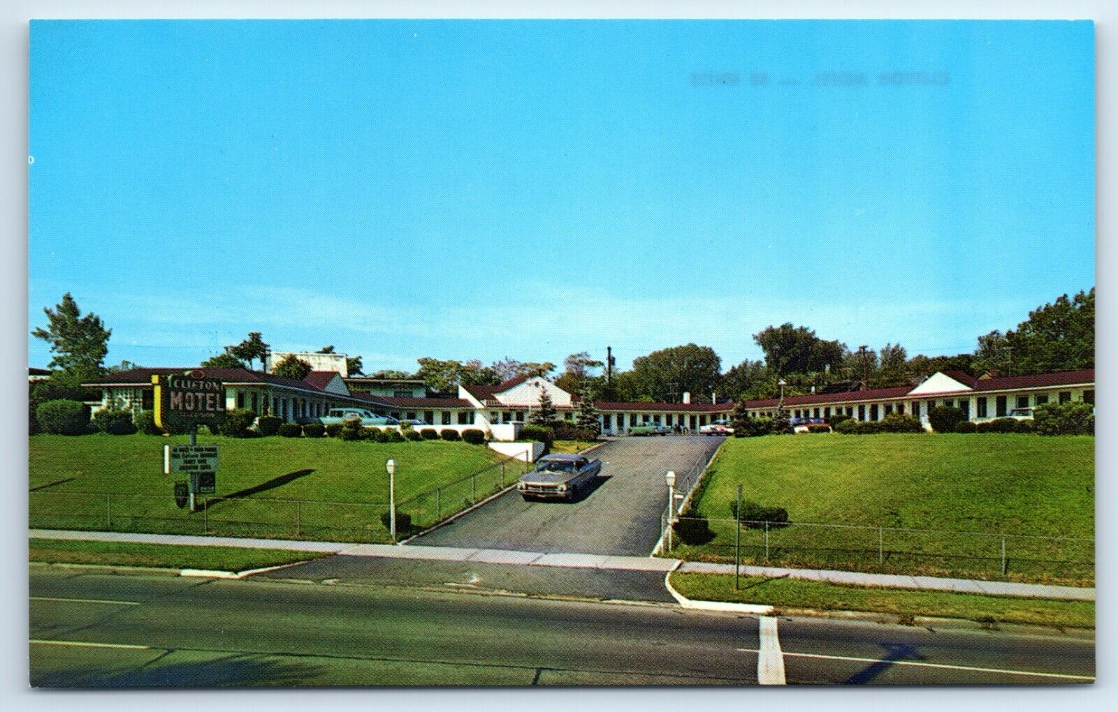 Postcard Clifton Motel (40 units) Lakewood 7, Ohio F182