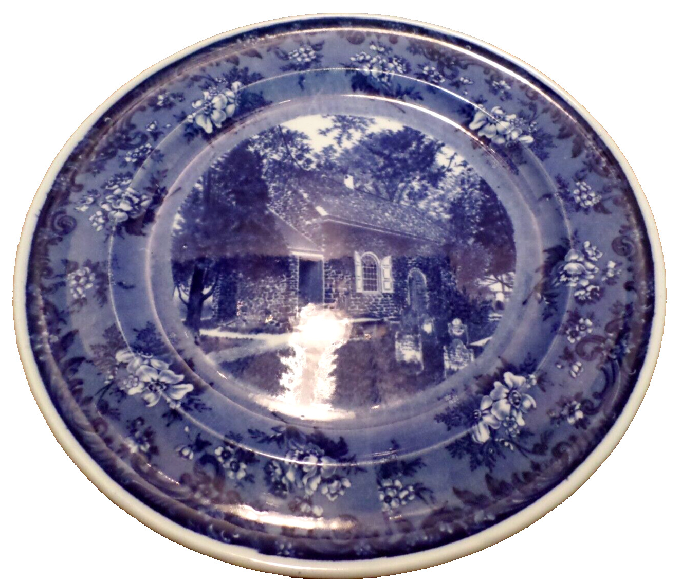 Plate-Old St. David\'s Radnor Wright Tyndale & Van Roden Philadelphia 9.5 Inch