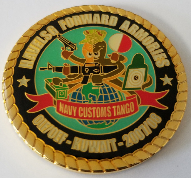 USN Navy Expeditionary Logistics Support Group NAVELSG Forward Armories OIF/OEF