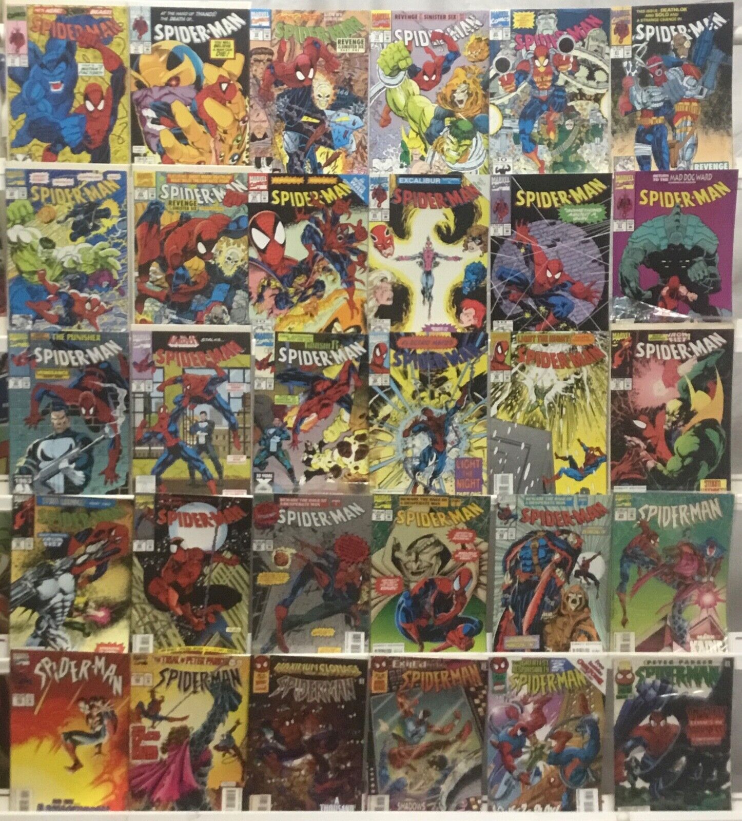 Marvel Comics - Spider-Man Vol 1 - Comic Book Lot of 30 Issues