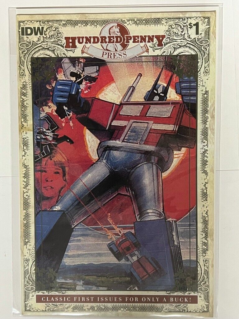 TRANSFORMERS #1 Hundred Penny Press Edition VARIANT 2014 | Combined Shipping B&B