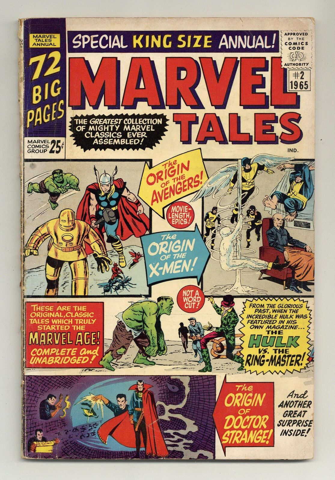 Marvel Tales #2 GD 2.0 1965