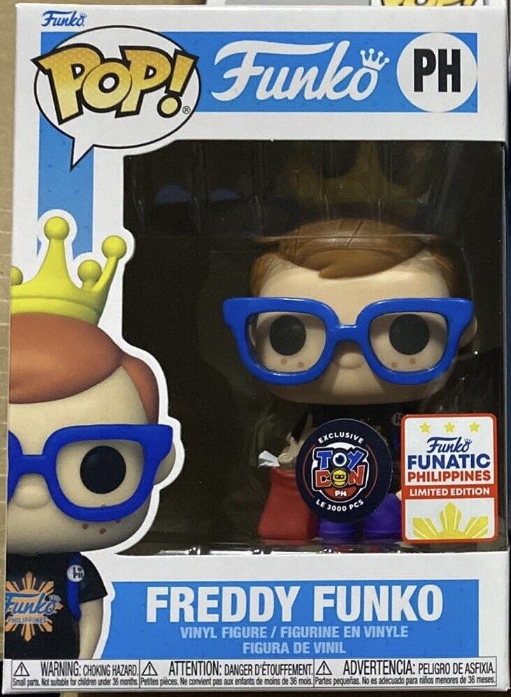 FREDDY FUNKO PH POP TOYCON PHILIPPINES 2024 EXCLUSIVE LE 3000 PCS. US SELLER