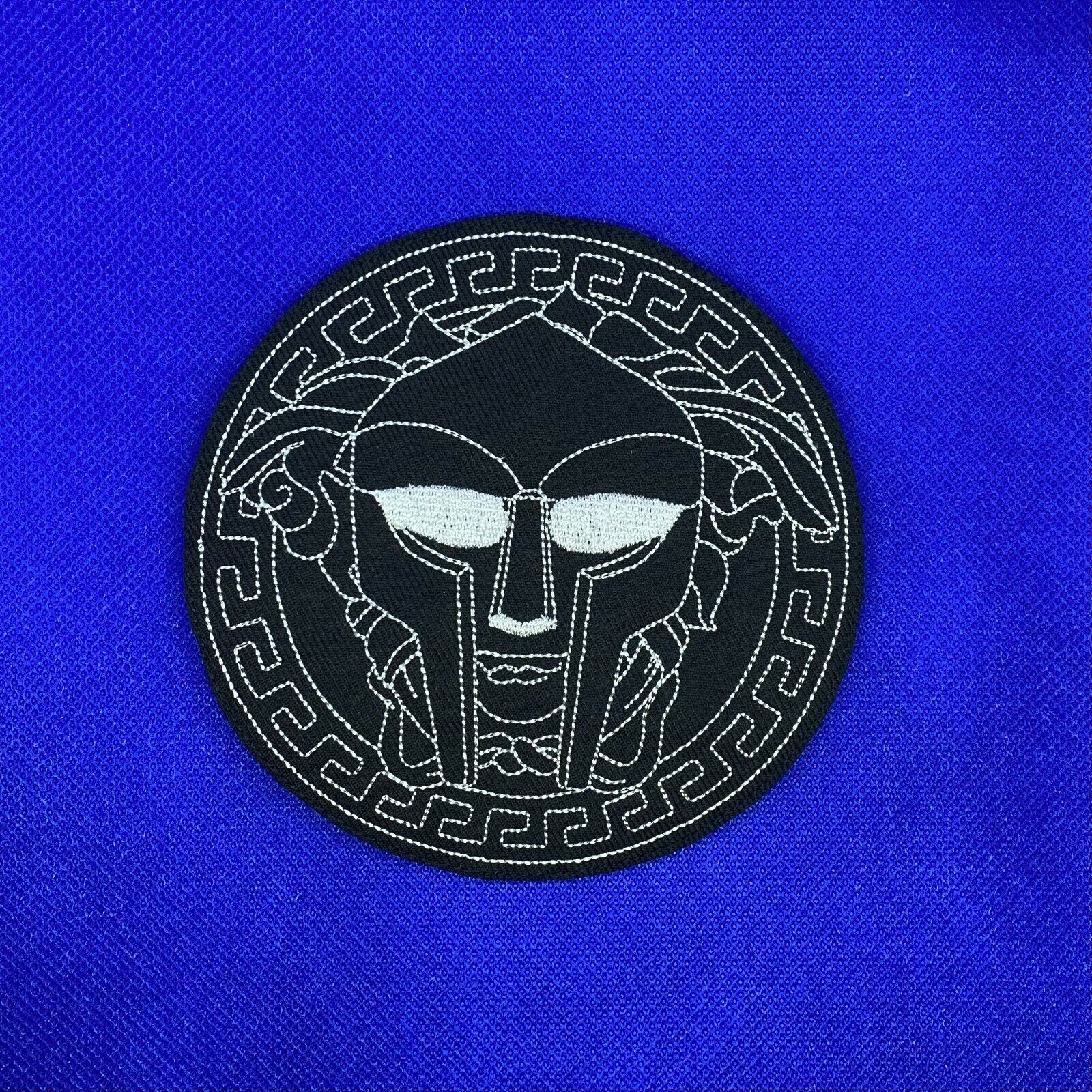 Iron on Patch - Doom Medusa Head Embroidered Hip Hop Rap