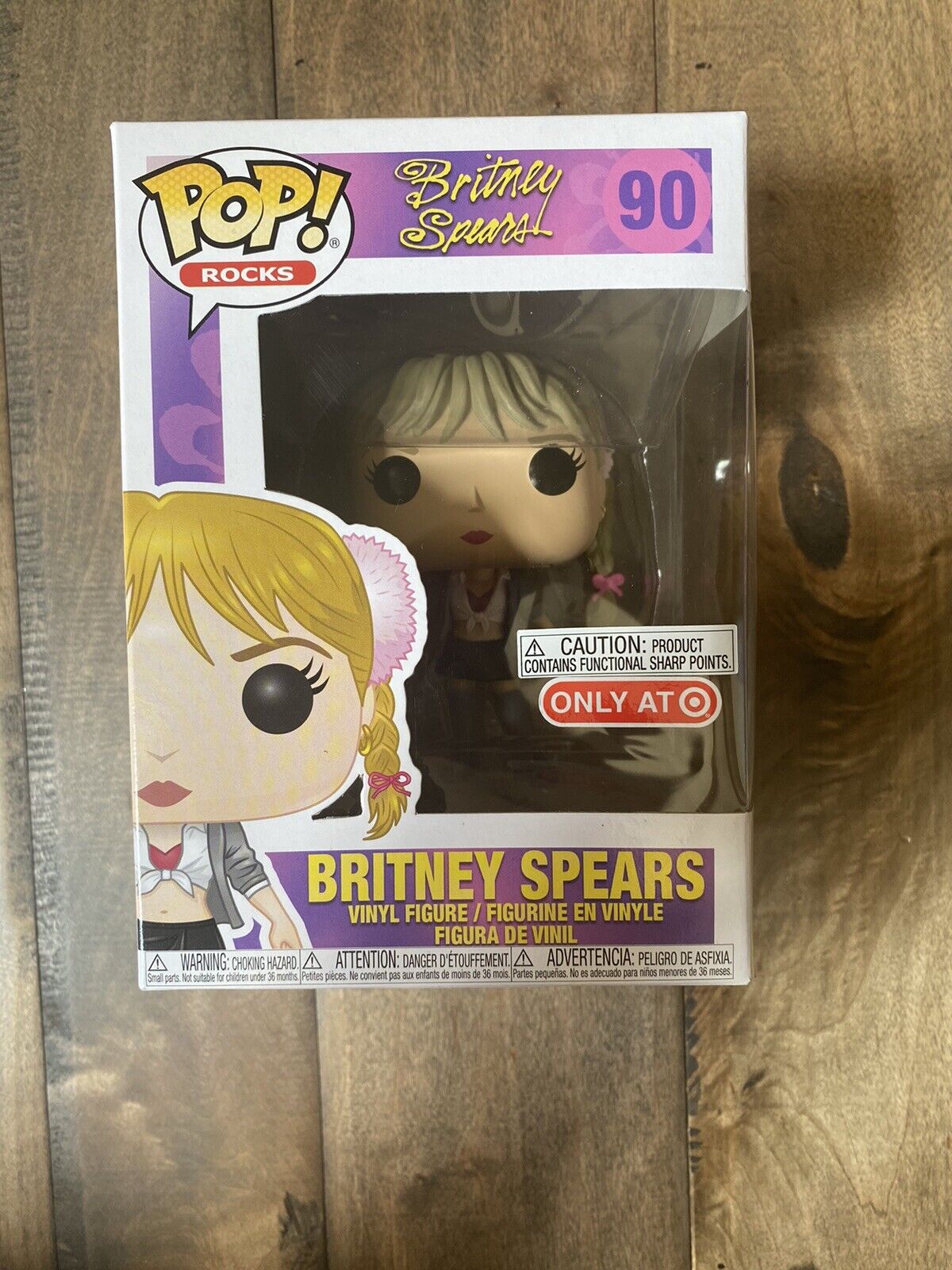FUNKO POP ROCKS BRITNEY SPEARS # 90 Baby One More Time EXCLUSIVE TARGET 2018