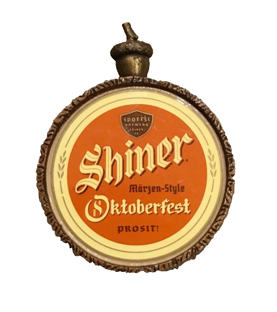 Shiner Oktoberfest Beer Tap Handle Topper