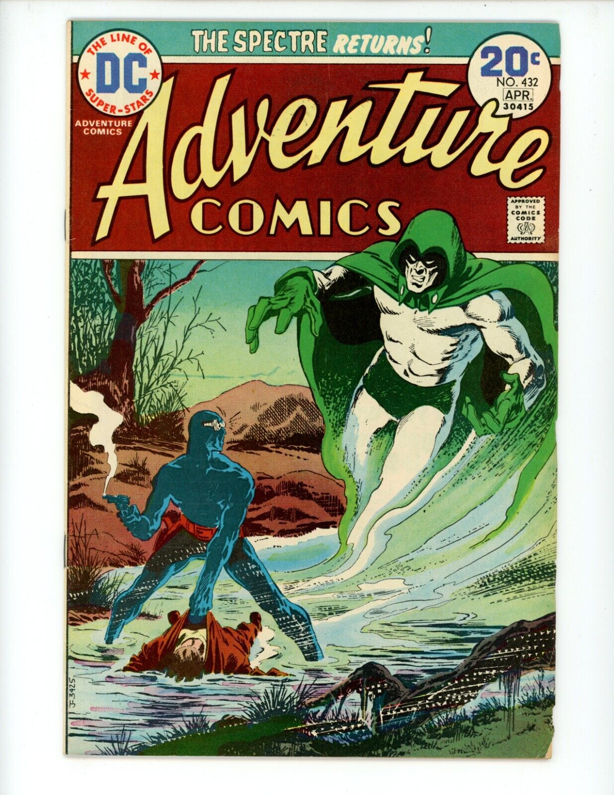 Adventure Comics #432 Comic Book 1974 FN DC Spectre Comics