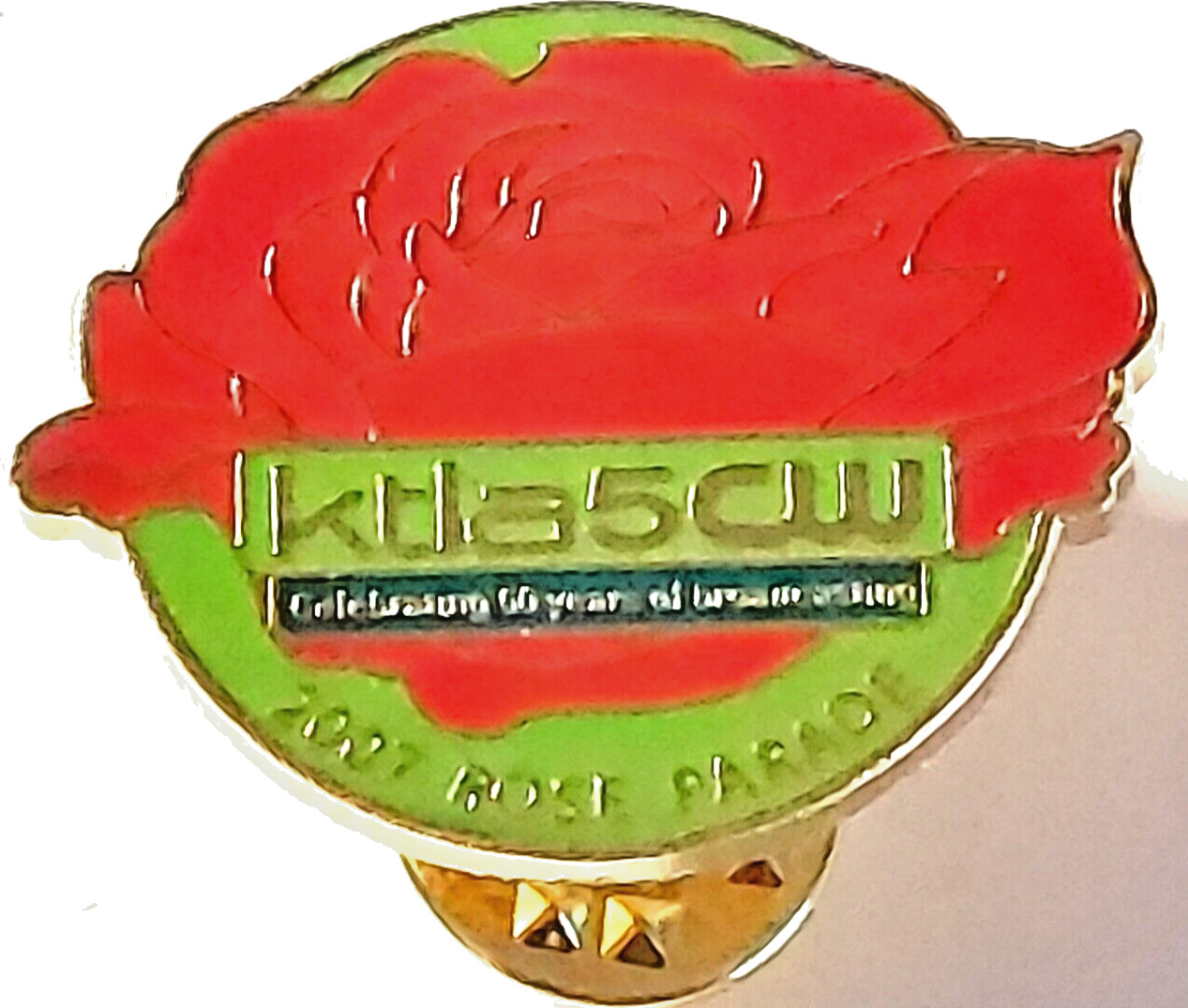 Rose Parade 2007 KTLA5CW 50 YEARS Lapel Pin (062823)