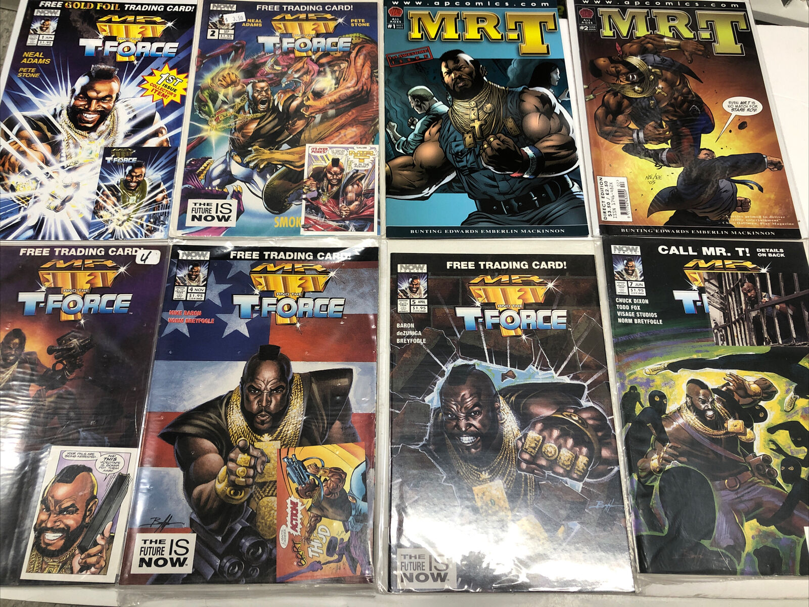 Mr. T And The T-Force (1993) #1-10 + AP #1 & 2 (VF/NM) Complete Sets Run Lot