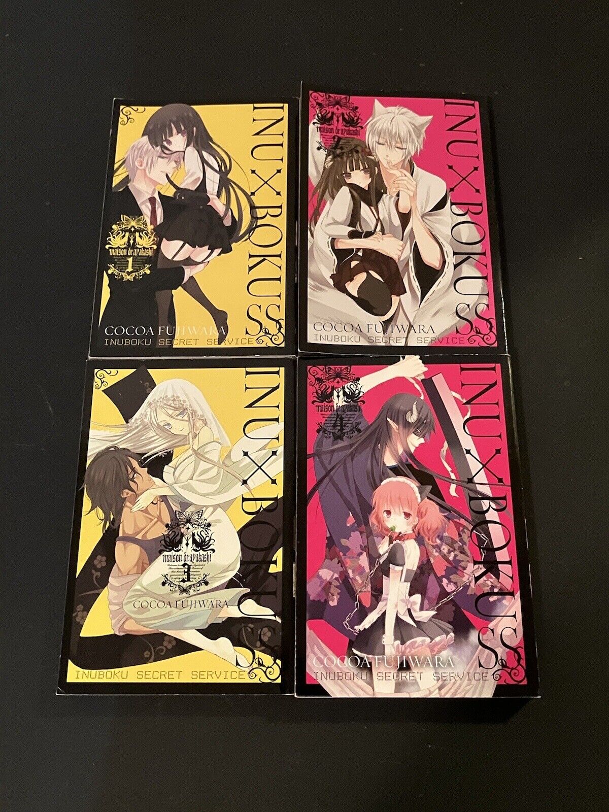 Inu x Boku SS Vol 1-4 Manga English Cocoa Fujiwara PAPERBACK