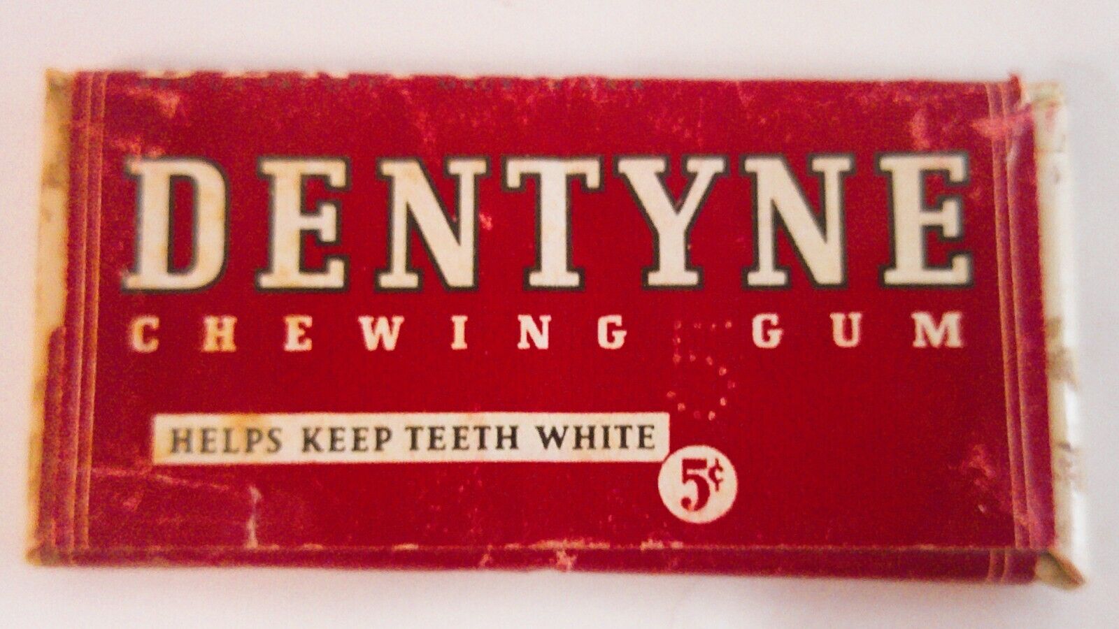 Vintage Dentyne Chewing Gum 5 cent Pack Unopened 1930's