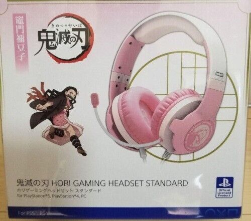 Demon Slayer HORI Gaming Headset Standard for PS5/4/PC SPF-026 Nezuko Edition