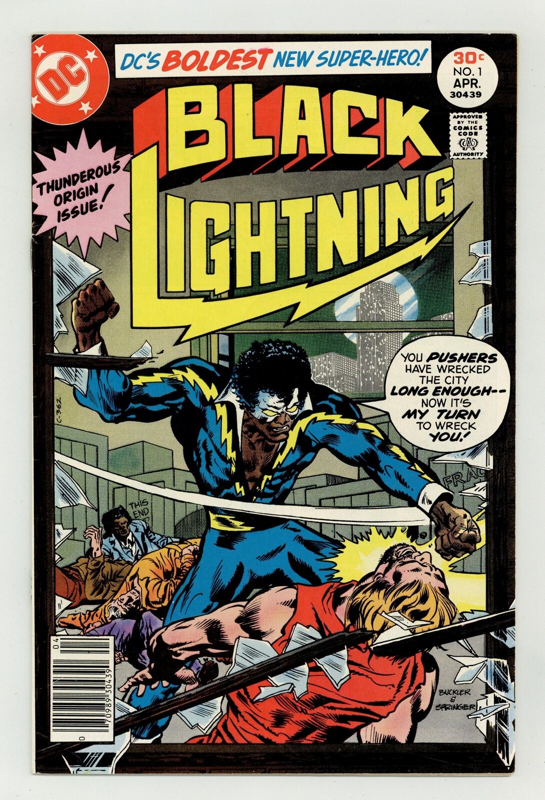 Black Lightning #1 FN- 5.5 1977 1st app. Black Lightning