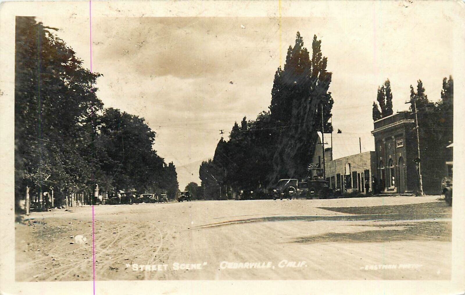 Postcard RPPC 1930s California Cedarville Modoc Eastman 23-13529