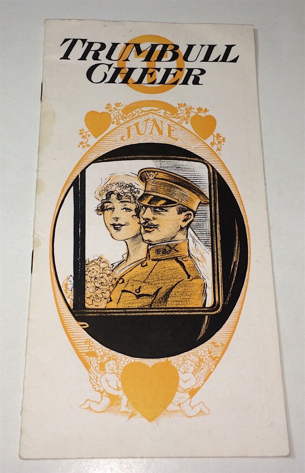 Rare American WWI Trumbull Electric Mfg Co. Factory Brochure Military 1918 US