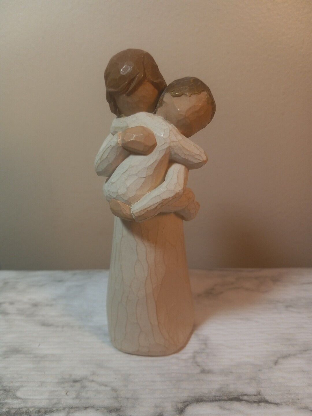 2002  Willow Tree Figurine “Angel’s Embrace” Susan Lordi. DEMDACO Missing Wings
