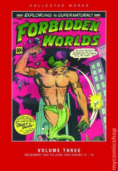 ACG Collected Works: Forbidden Worlds HC #3-1ST NM 2013 Stock Image