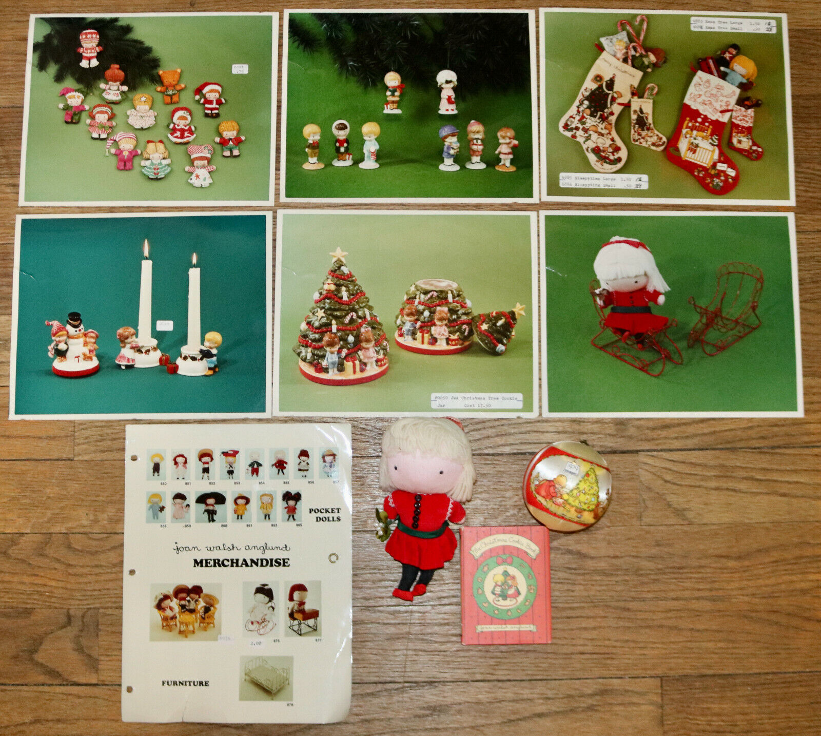 Joan Walsh Anglund Determined Productions vintage salesman Christmas lot