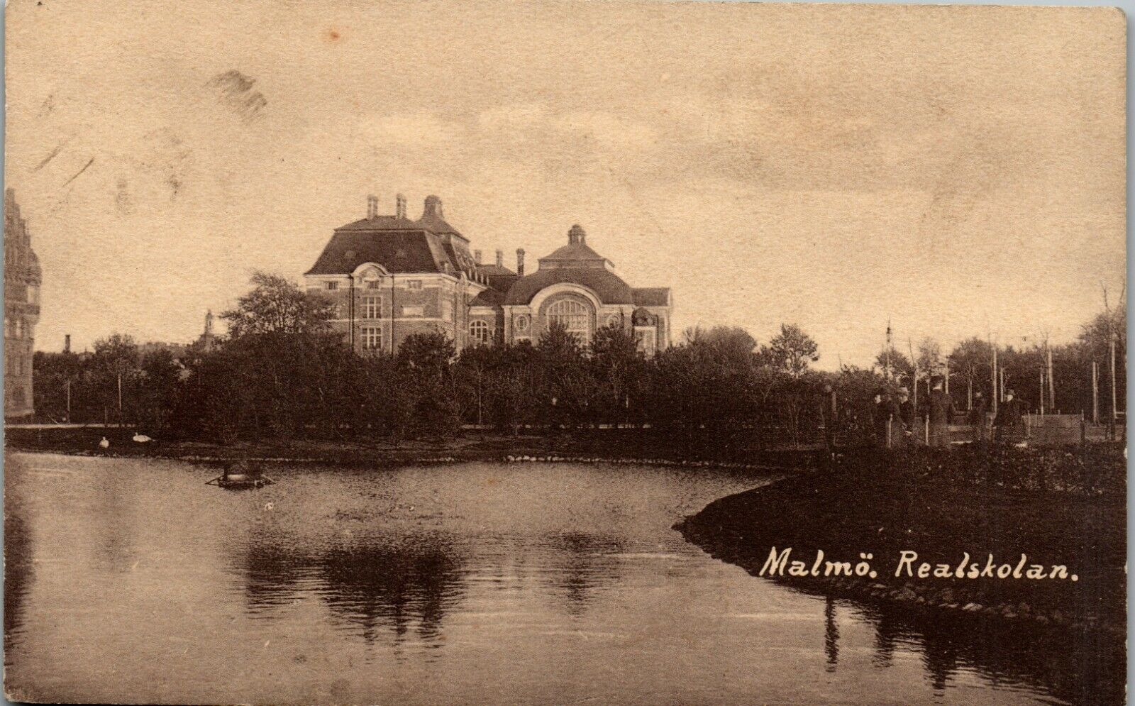 Malmo University Sweden  Vintage Postcard EE1