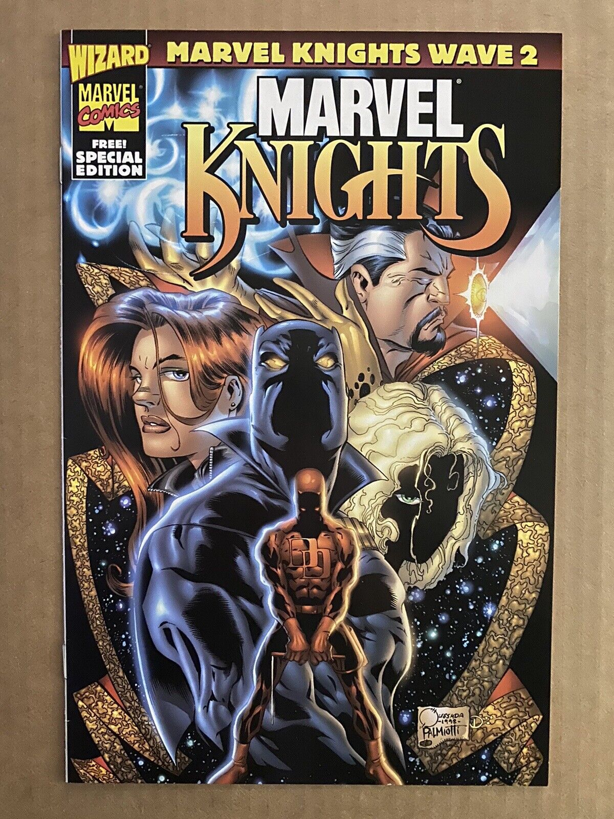 Marvel Knights Wave 2 #1 Comic Book 1st appearance of Black Widow Yelena Belova