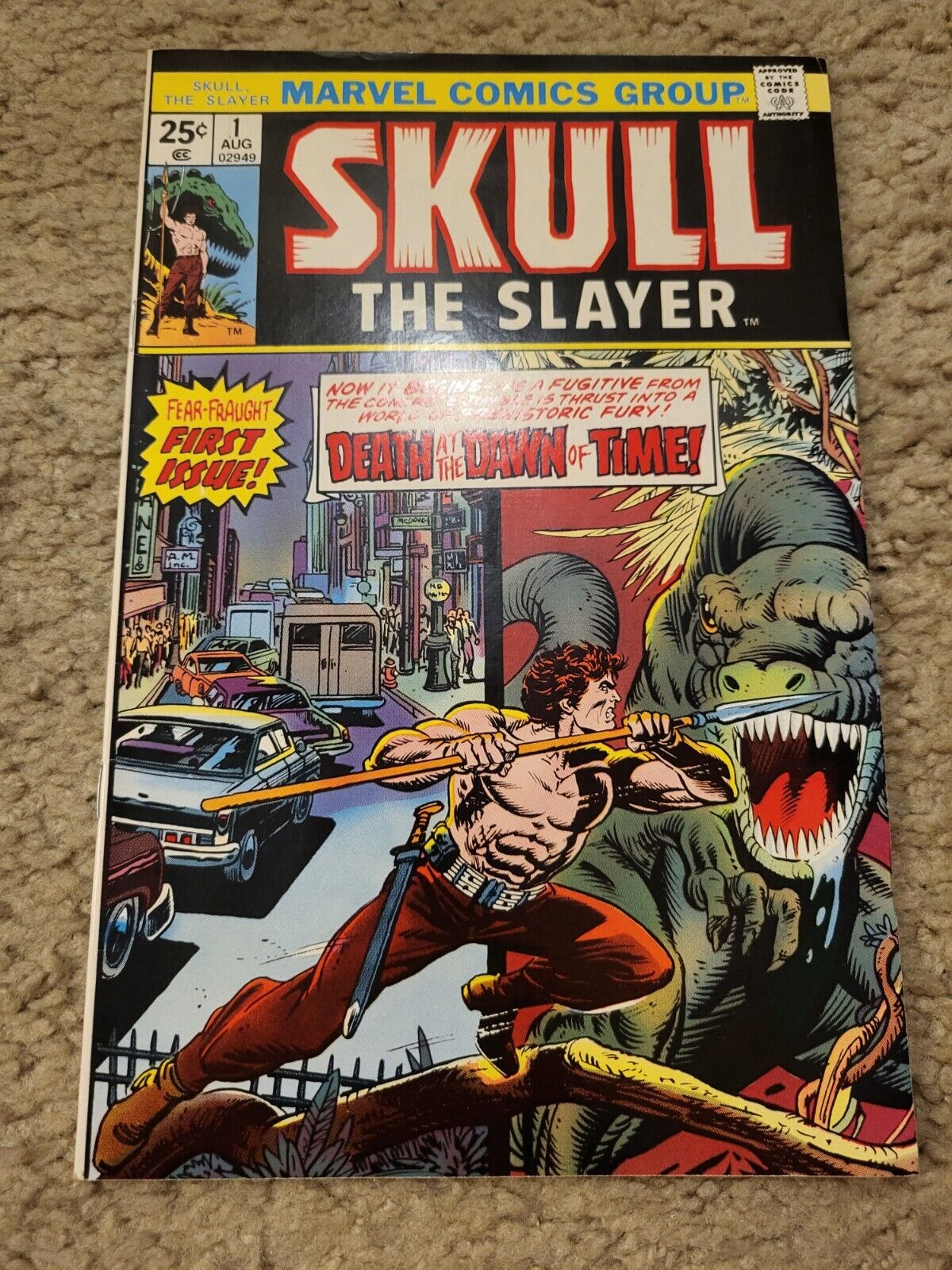Skull The Slayer 1 (1st appearance) Marvel Comics lot 1975 HIGH GRADE