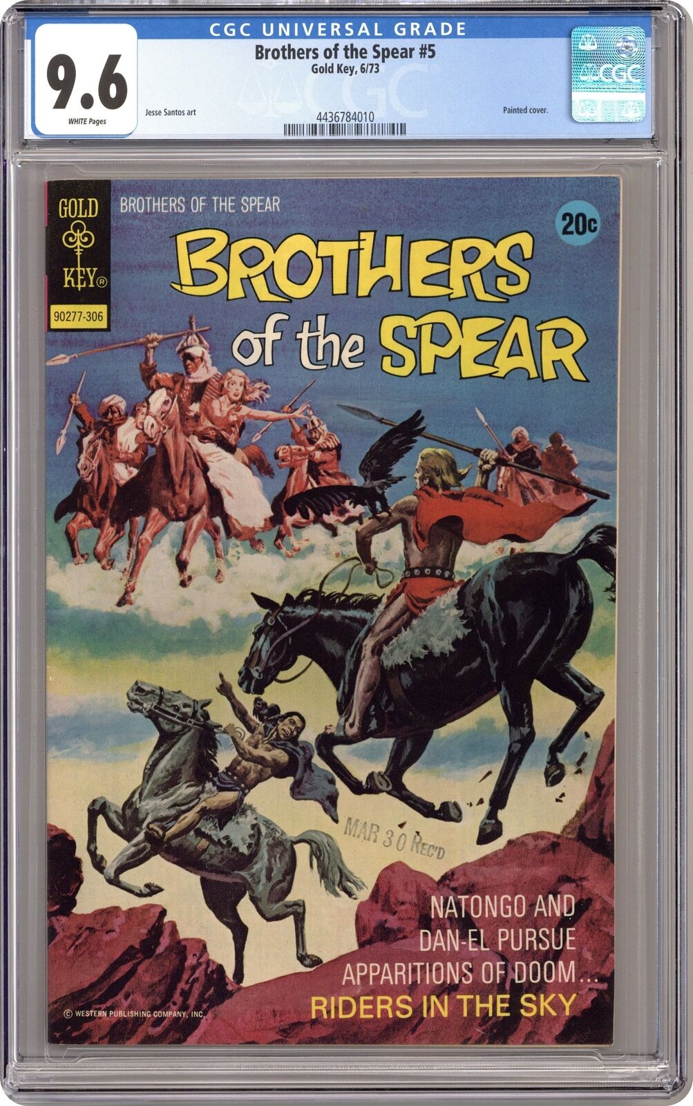 Brothers of the Spear #5 CGC 9.6 1973 Gold Key 4436784010