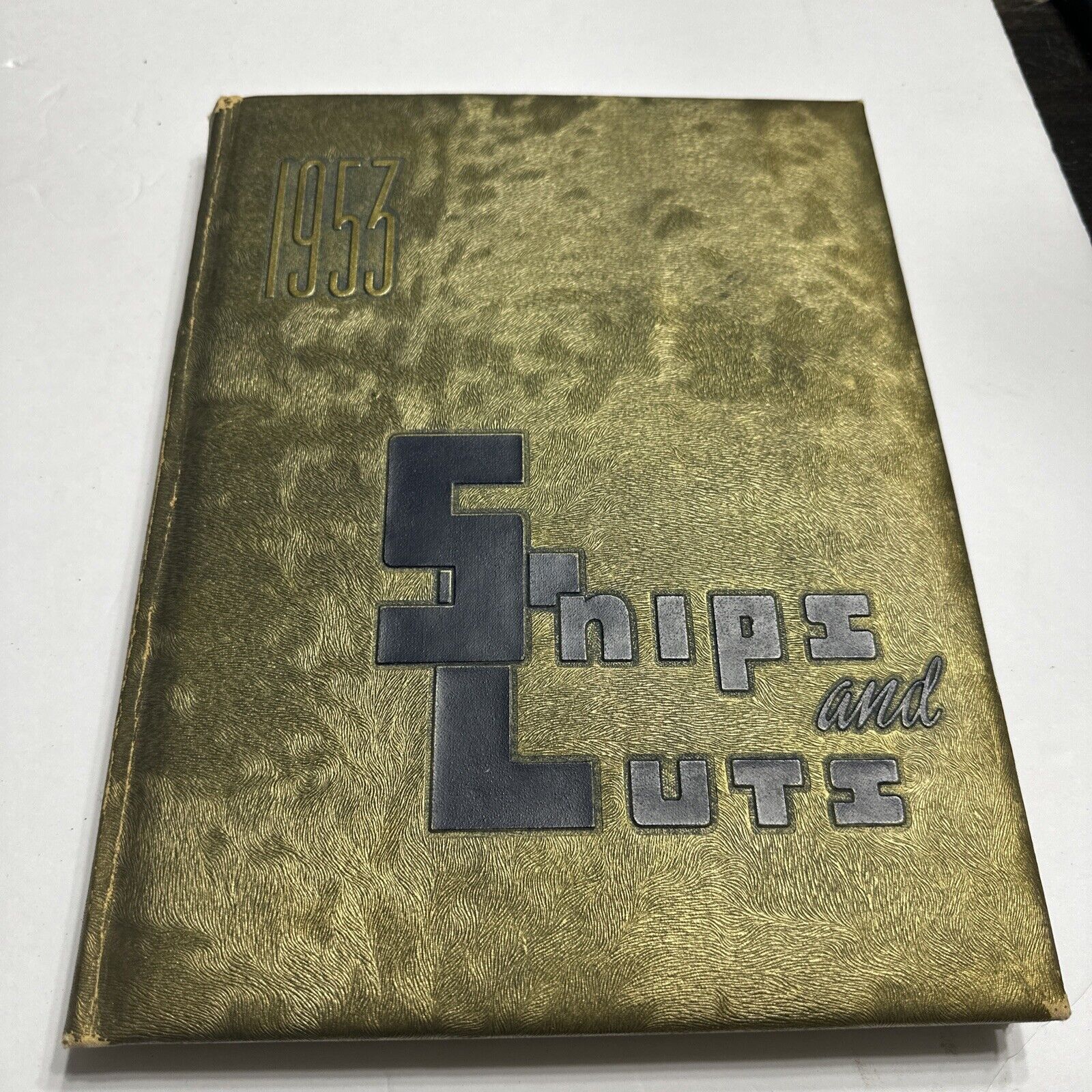 1953 Yearbook Snips & Cuts Central High Charlotte NC Vintage