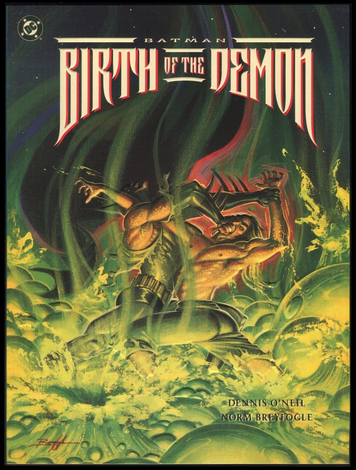 Batman Birth of the Demon Trade Paperback TPB DC 1992 Dark Knight Ra's al Ghul