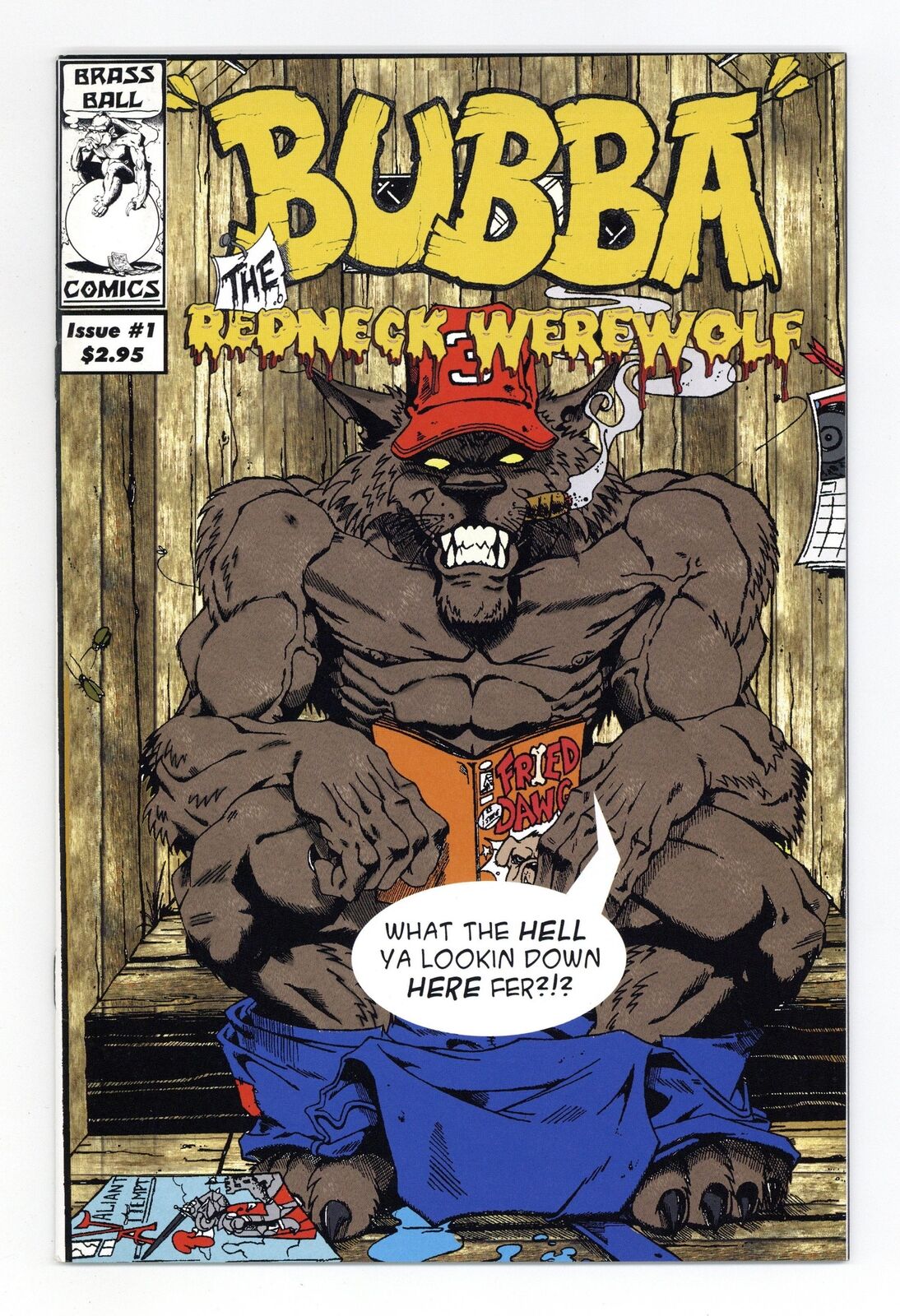 Bubba the Redneck Werewolf 1A VF+ 8.5 2002
