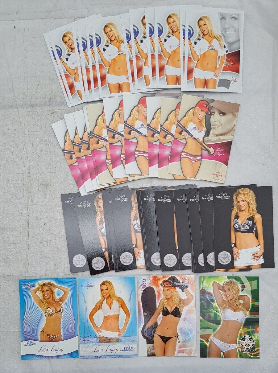 Lot of Benchwarmer Lisa Ligon Cards Assorted Sets etc as Pictured