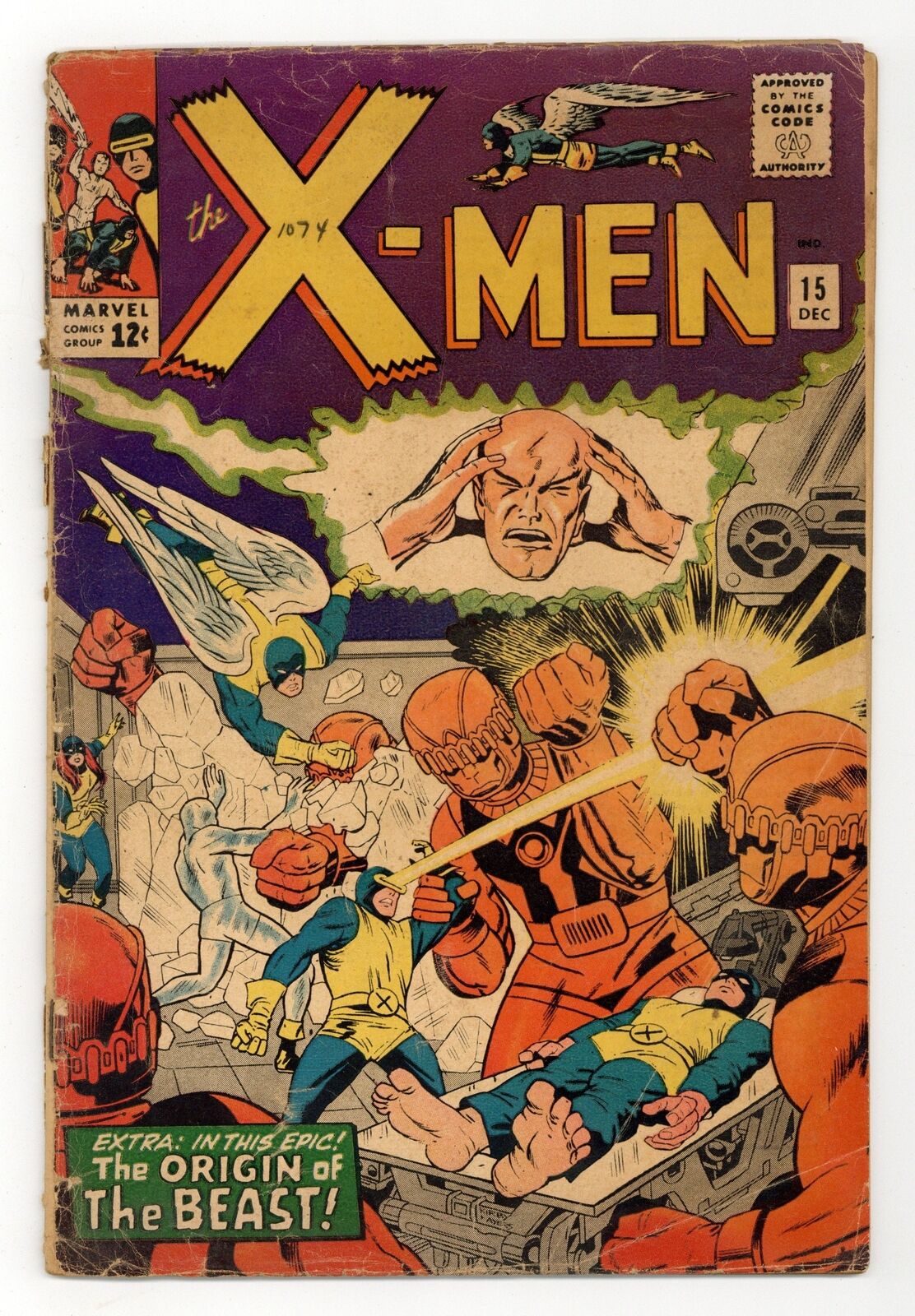 Uncanny X-Men #15 FR 1.0 1965