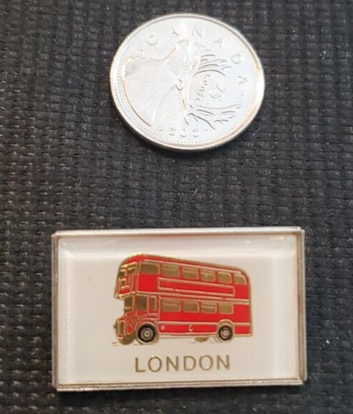 Vintage London lapel pin. Made in England 