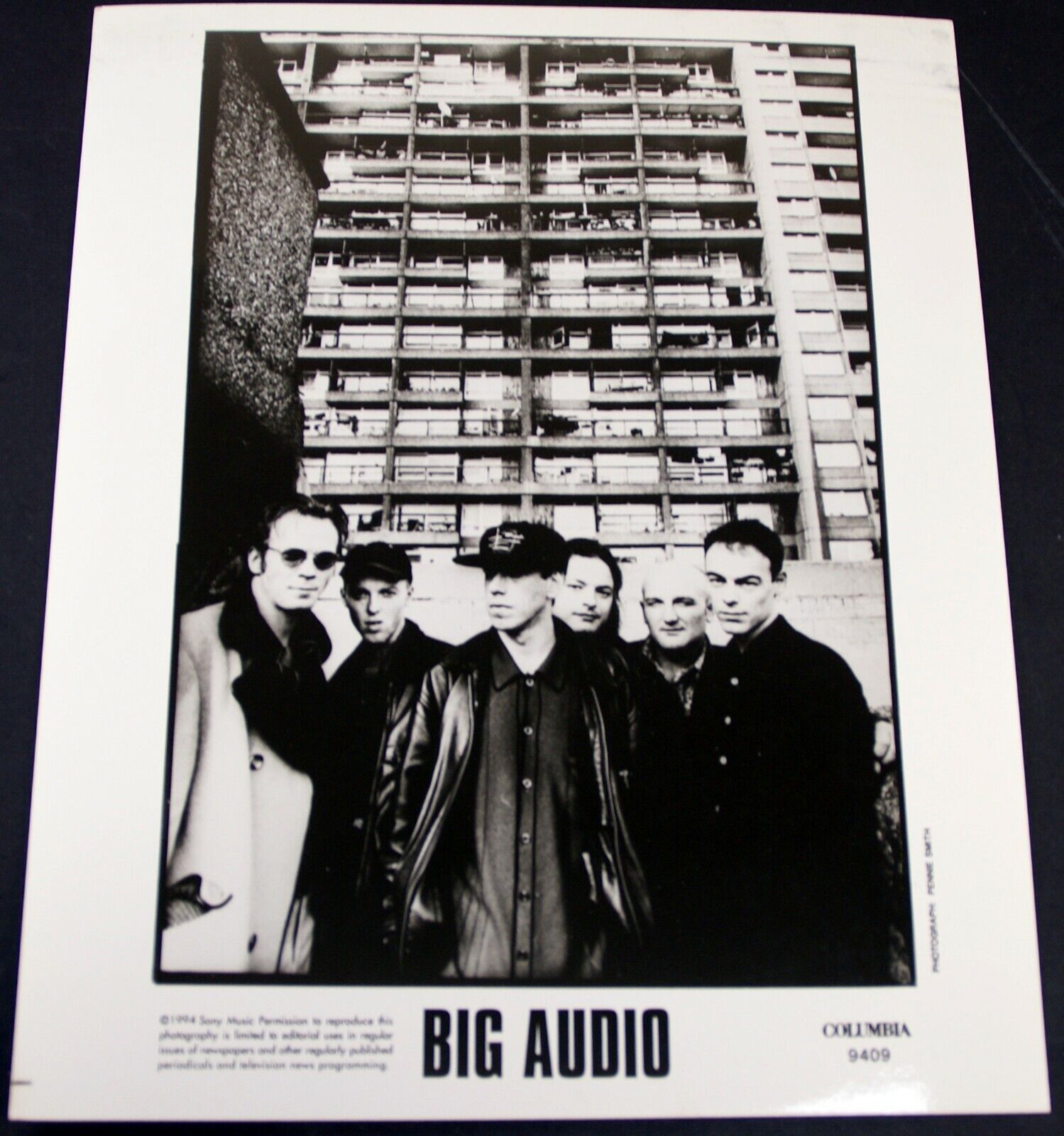 Big Audio Photo Original Vintage Columbia Promotion Circa 1994